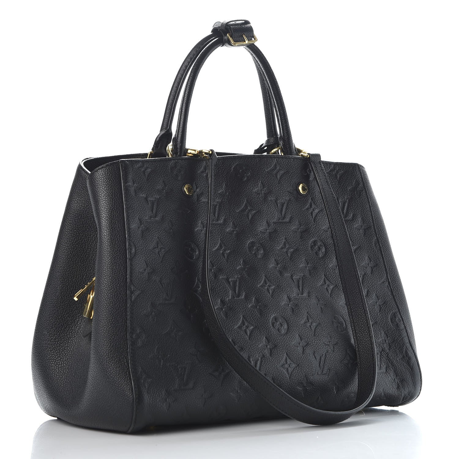 Louis Vuitton Empreinte Montaigne GM Black 2 of 10