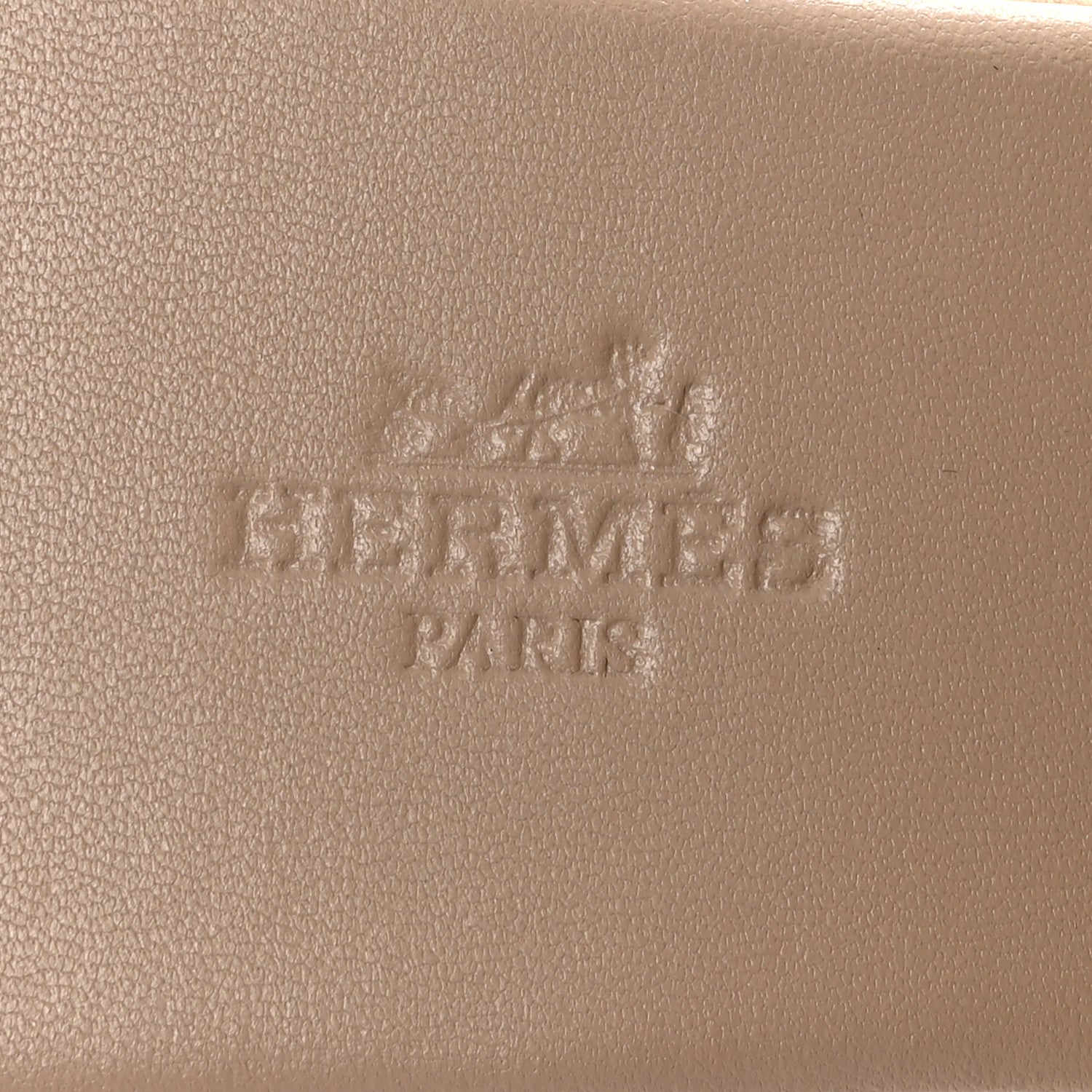 Hermes Suede Goatskin Cork Eze 30 Sandals 38 Beige Argile 8 of 10