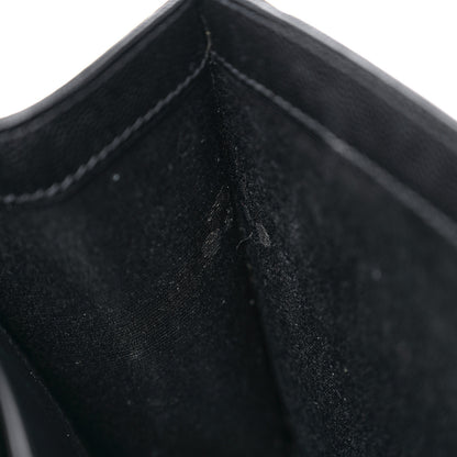 Saint Laurent Grain De Poudre Medium Classic Monogram Kate Satchel Black 13 of 13