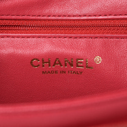 Chanel Caviar Quilted Mini Business Affinity Flap Red 6 of 8