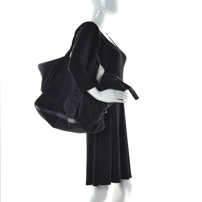 Prada Tessuto Nylon Saffiano Carry On Travel Bag Black 2 of 13