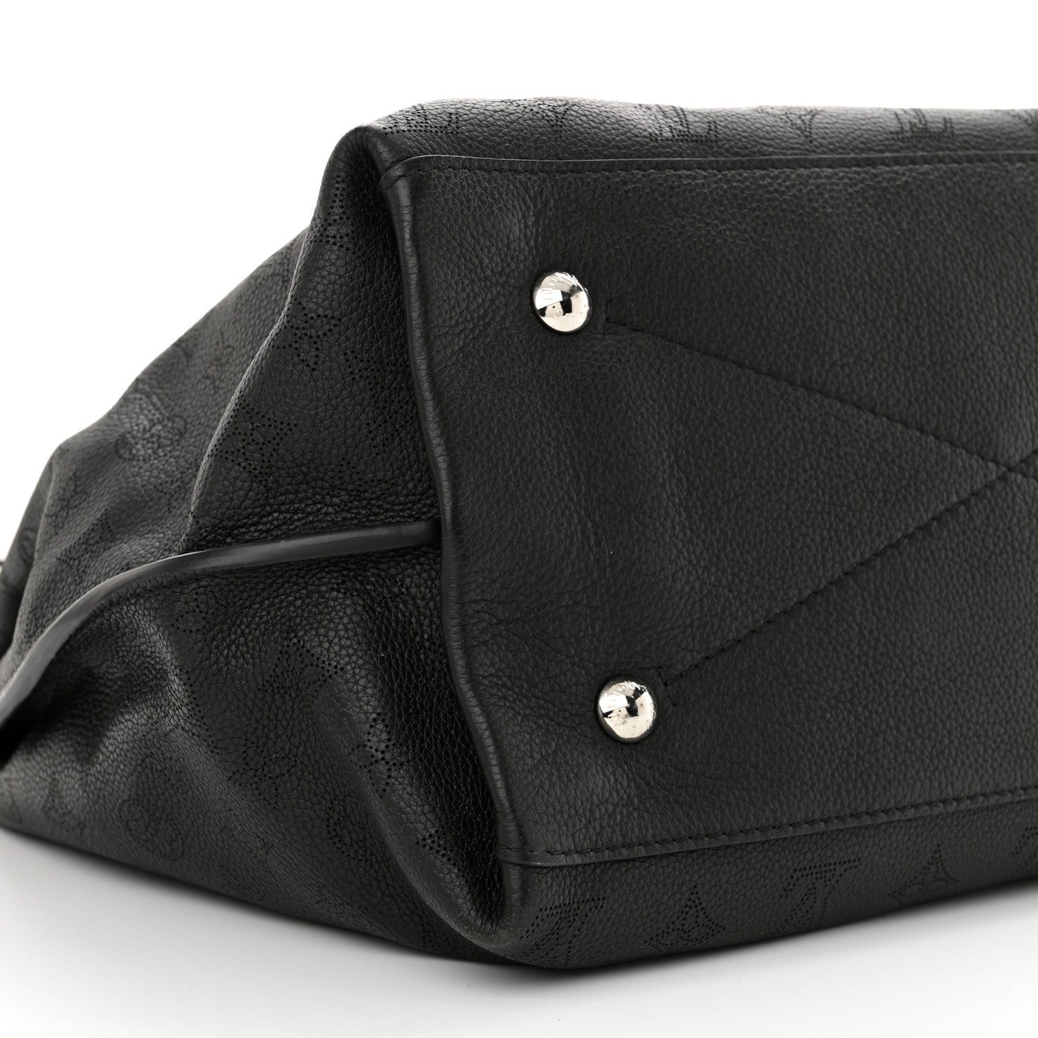 Louis Vuitton Mahina Carmel Hobo Black 8 of 9