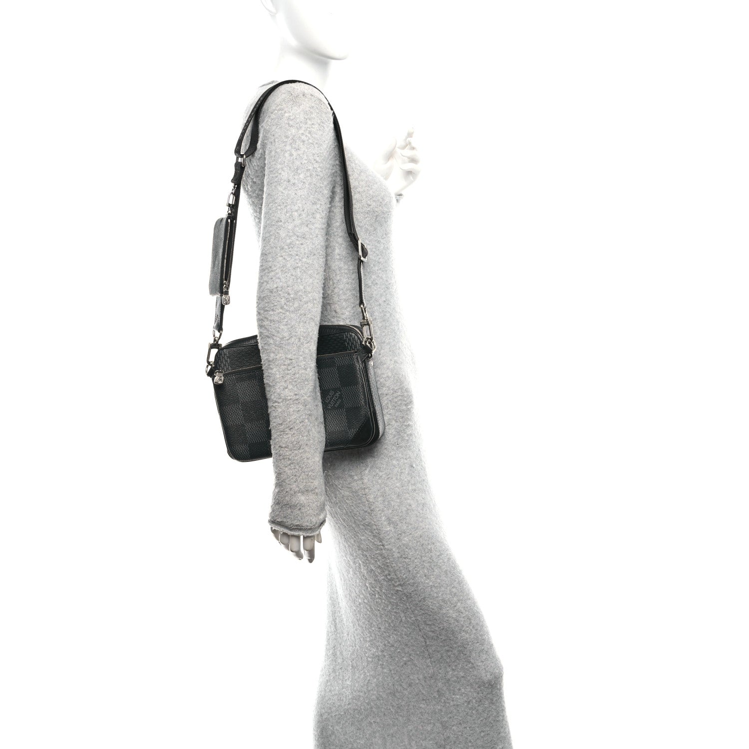 Louis Vuitton Damier Graphite 3D Trio Messenger 2 of 11