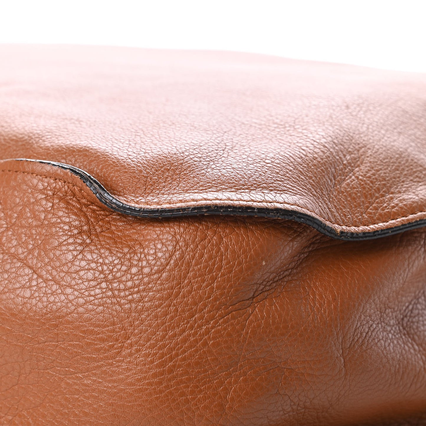 Calfskin Braided Large Marcie Hobo Caramel