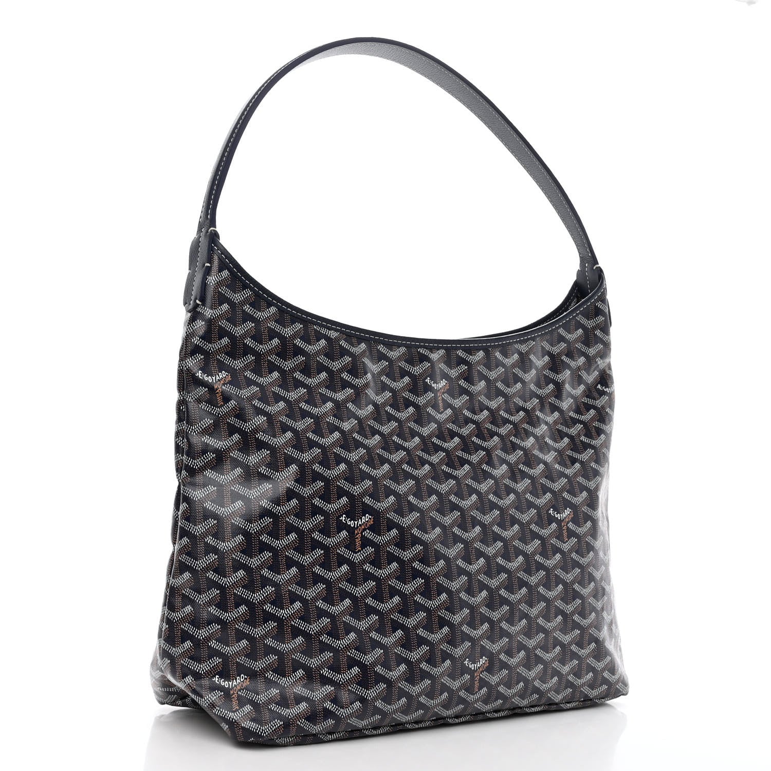Goyard Goyardine Boheme Hobo Navy Blue 4 of 11