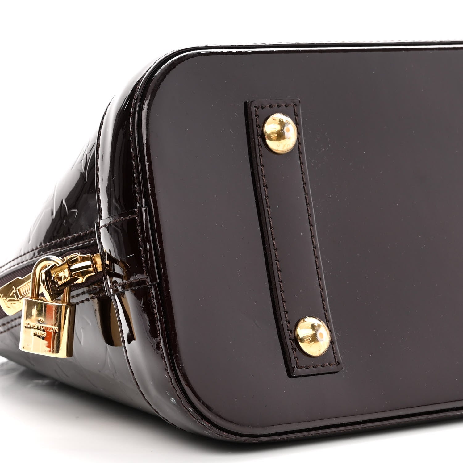 Louis Vuitton Vernis Alma PM Amarante 9 of 10