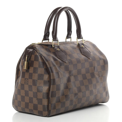 Louis Vuitton Damier Ebene Speedy 25 3 of 9
