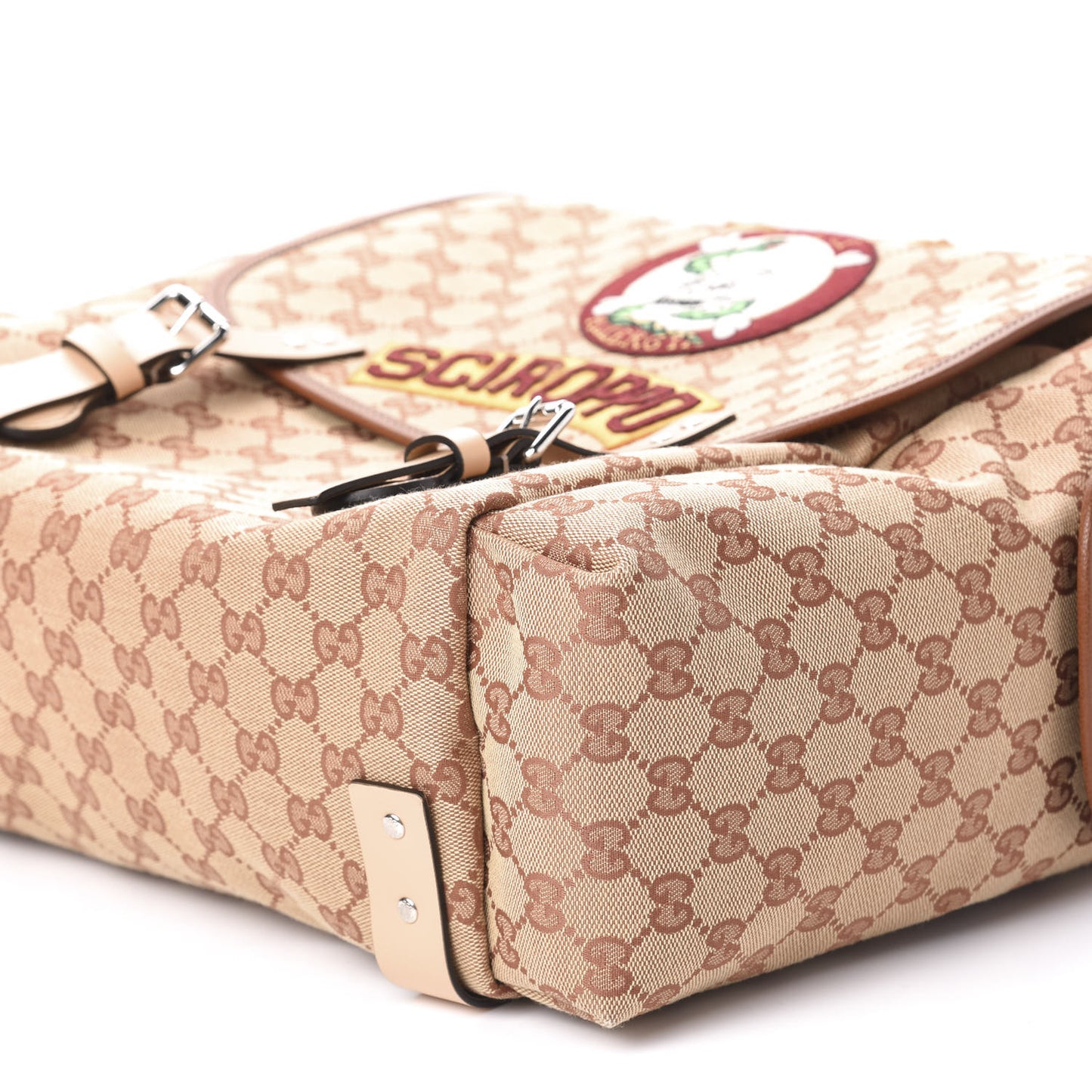 Zucca Spalmati Medium Roll Tote Tobacco Viola