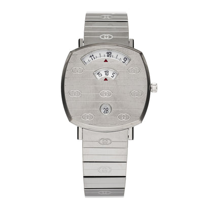 Gucci Stainless Steel 35mm Grip Quartz Watch 1 of 5