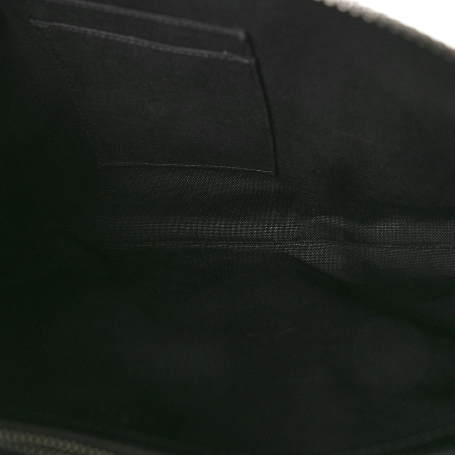 Soft GG Supreme Monogram Appia Calfskin Web East West Messenger Bag Black Grey