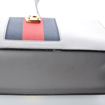 Gucci Calfskin Small Sylvie Shoulder Bag Deep Grey 19 of 30