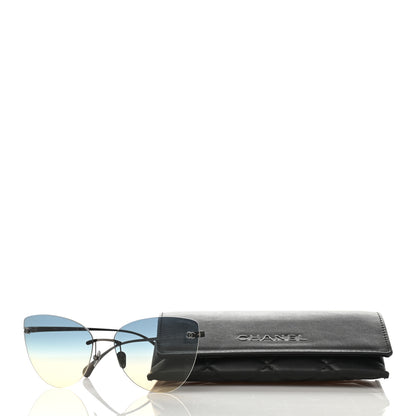 Chanel Cat Eye Sunglasses 4273-T Blue 7 of 7