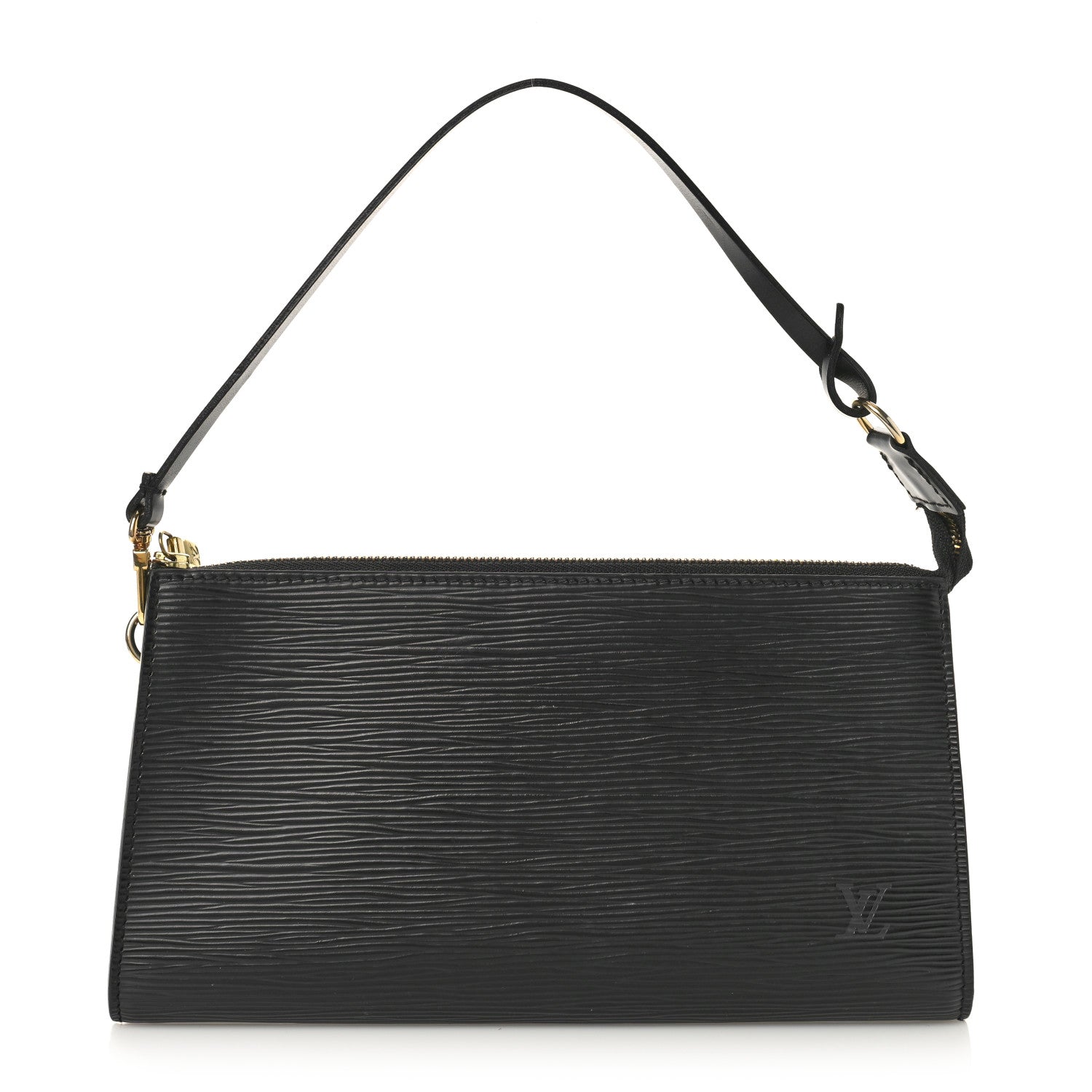 Louis Vuitton Epi Pochette Accessories 24 Black 1 of 12