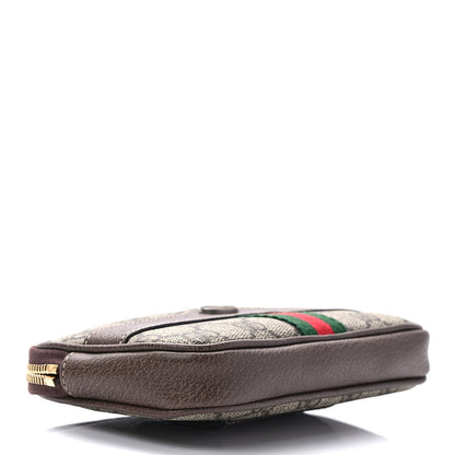 Gucci GG Supreme Monogram Ophidia Belted iPhone Case 75 30 Dark Brown 5 of 10