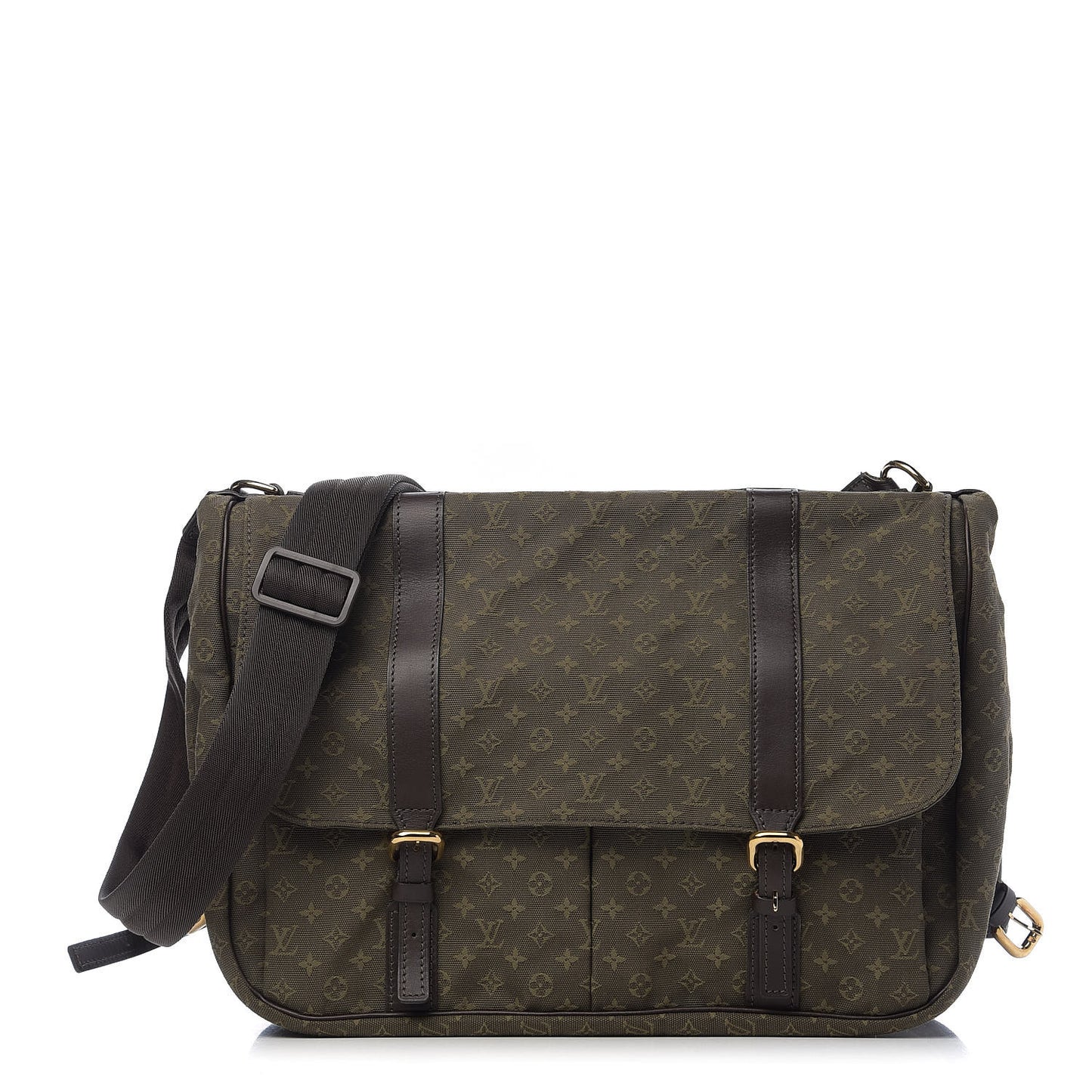 Mini Lin Sac a Langer Diaper Bag Kaki