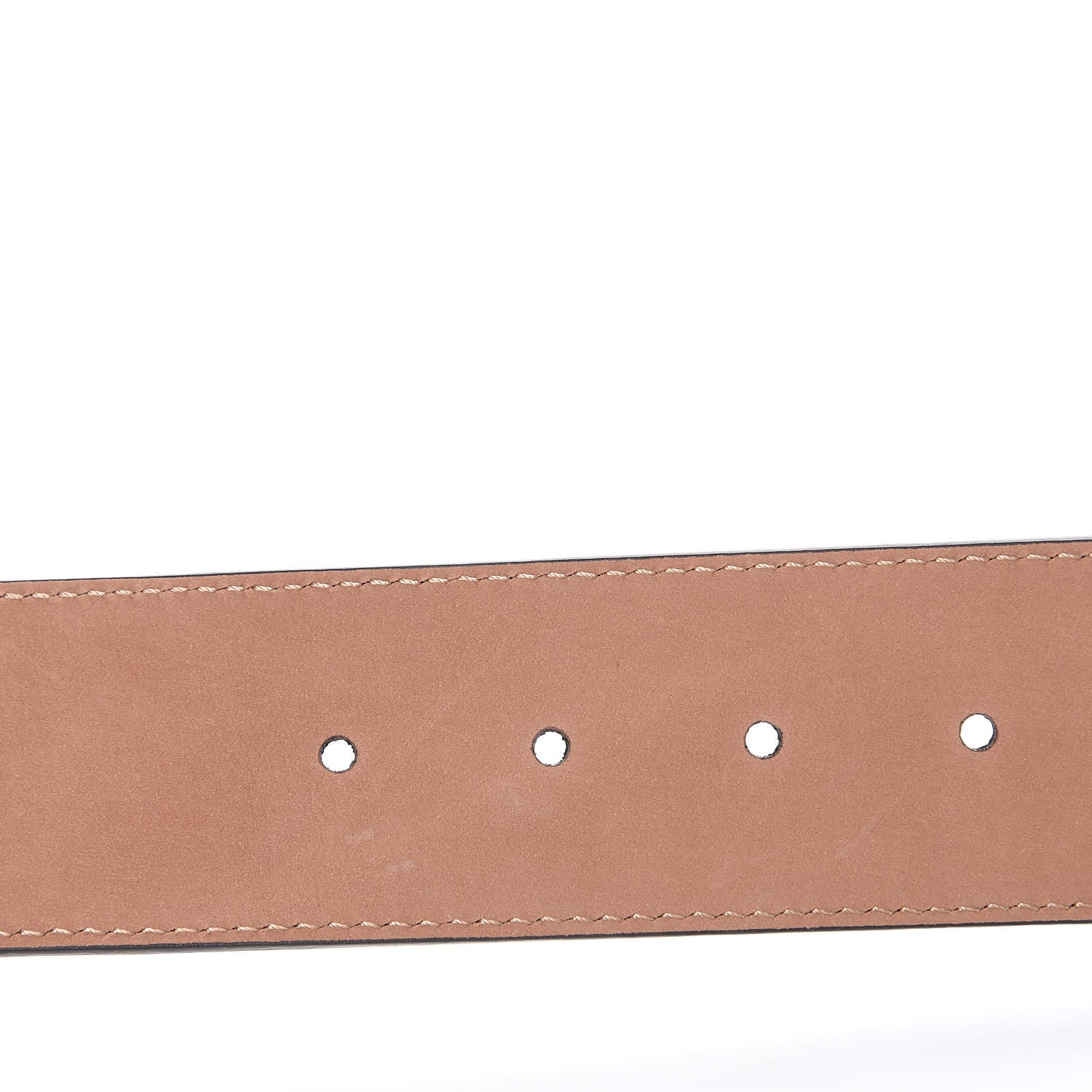 Fendi Vitello Grace FF 1974 Embossed Belt 95 38 Black 6 of 7