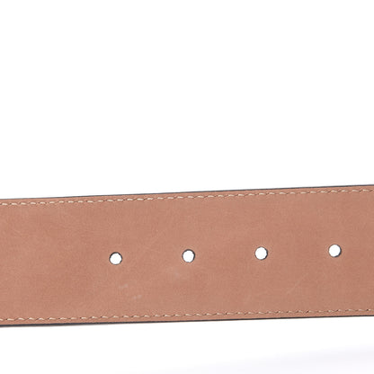 Fendi Vitello Grace FF 1974 Embossed Belt 95 38 Black 6 of 7