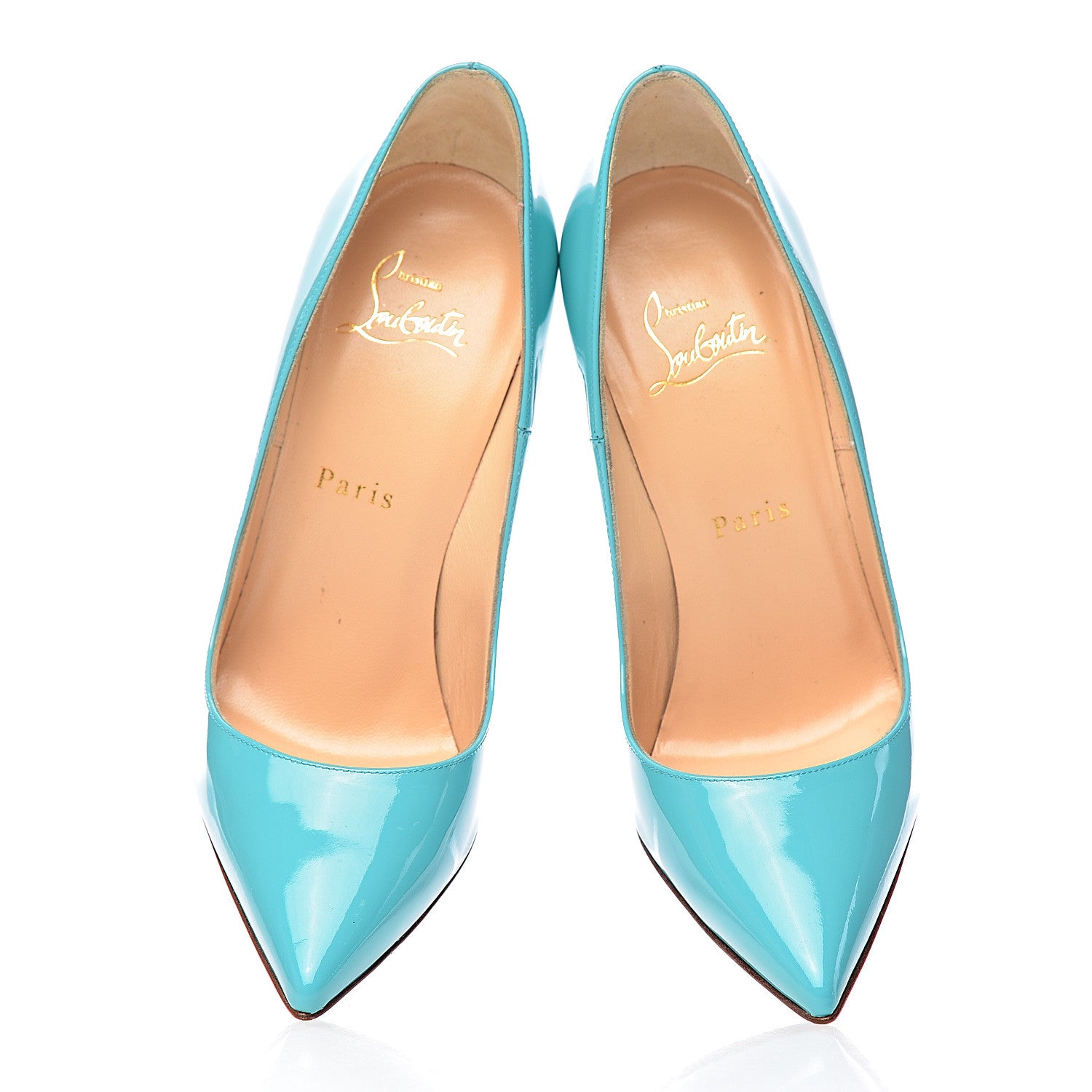 Christian Louboutin Patent So Kate 120 Pumps 37 Pacific 14 of 15