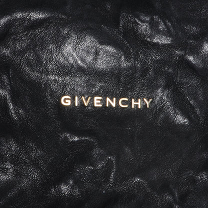 Givenchy Textured Sheepskin Medium Pandora Pepe Messenger Black 6 of 8