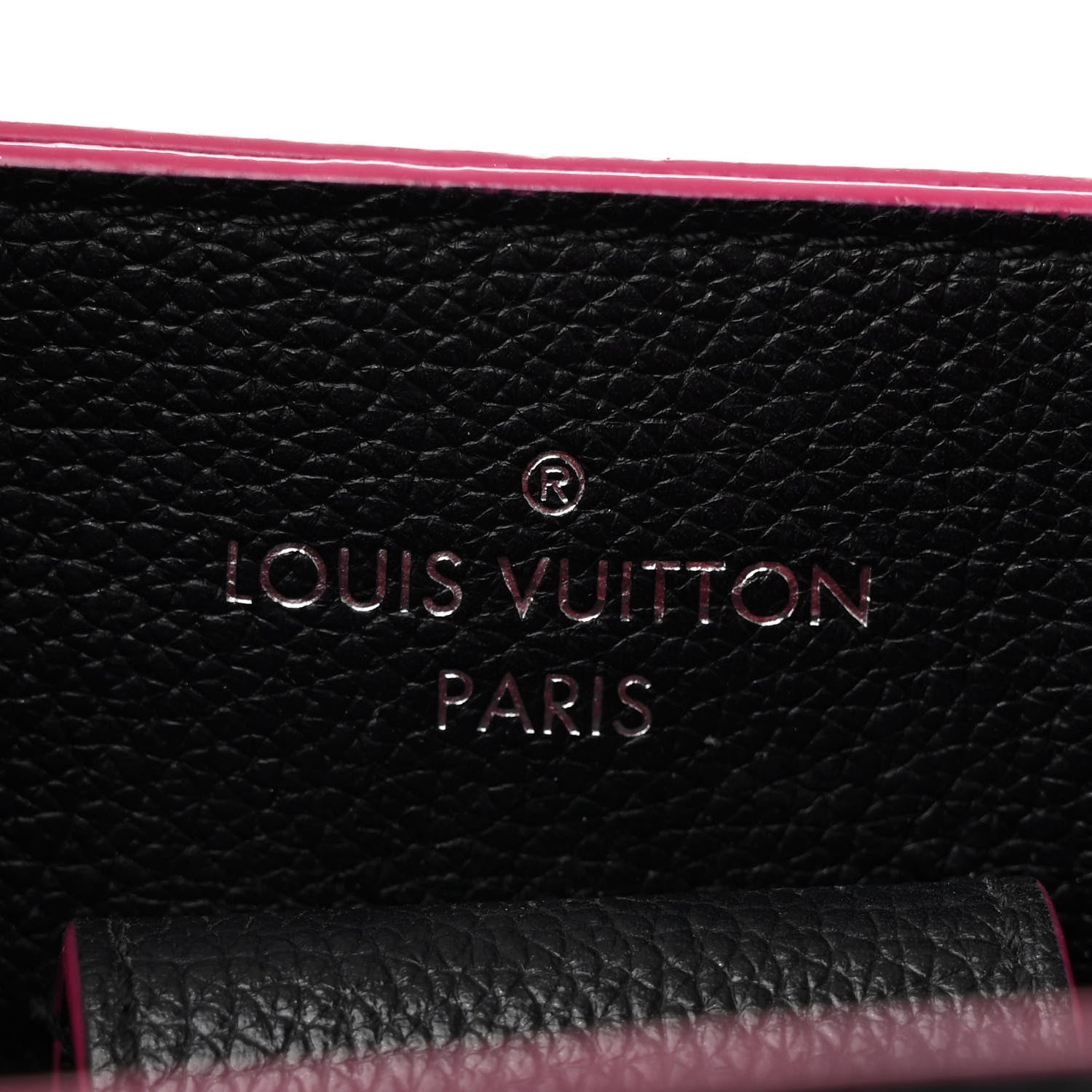 Louis Vuitton Calfskin Lockme Bucket Black 6 of 10