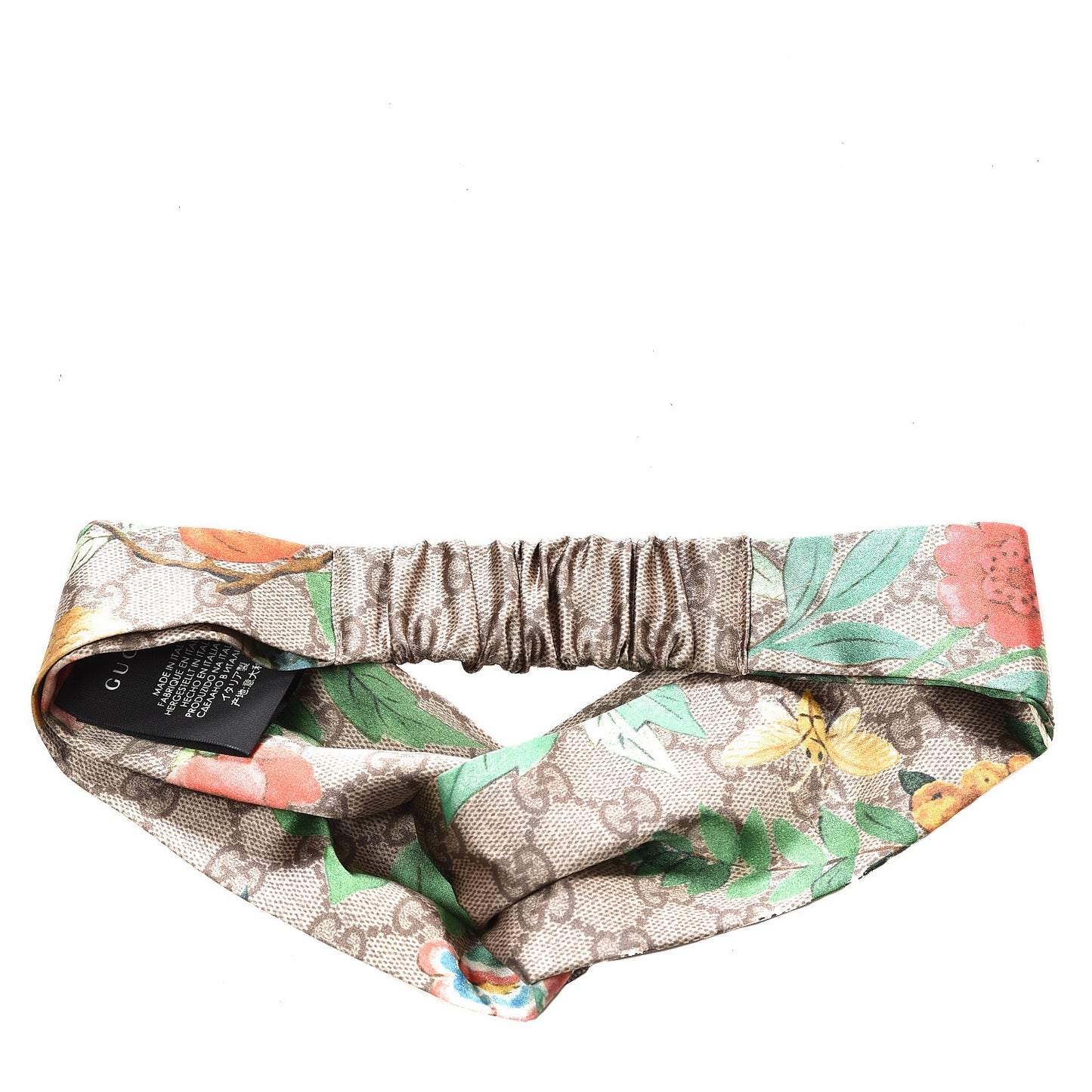 Silk Monogram Tian Print Tiana Duchesse Headband