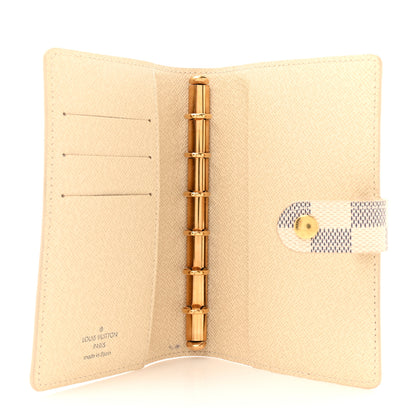 Louis Vuitton Damier Azur Small Ring Agenda Cover 5 of 11