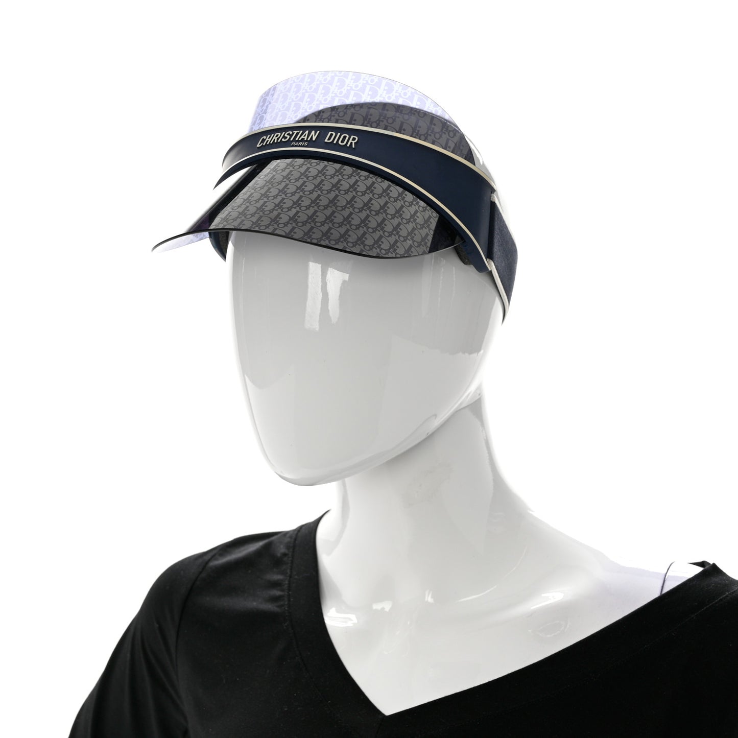 Oblique DiorClub V1U Sun Visor Blue