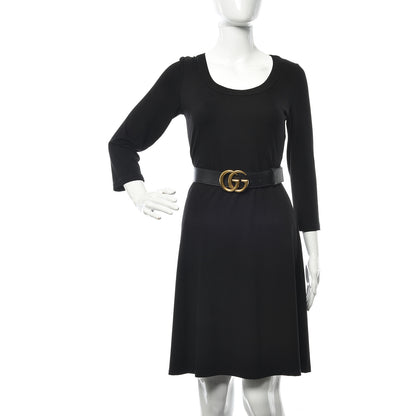 Gucci Calfskin Double G 40mm Belt 90 36 Black 2 of 7