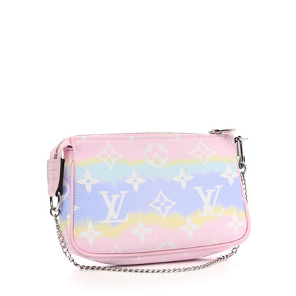 Louis Vuitton Monogram Escale Mini Pochette Accessories Pastel 3 of 7