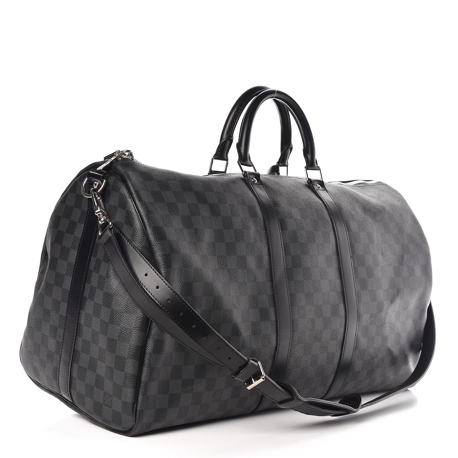 Louis Vuitton Damier Graphite Keepall Bandouliere 55 3 of 13