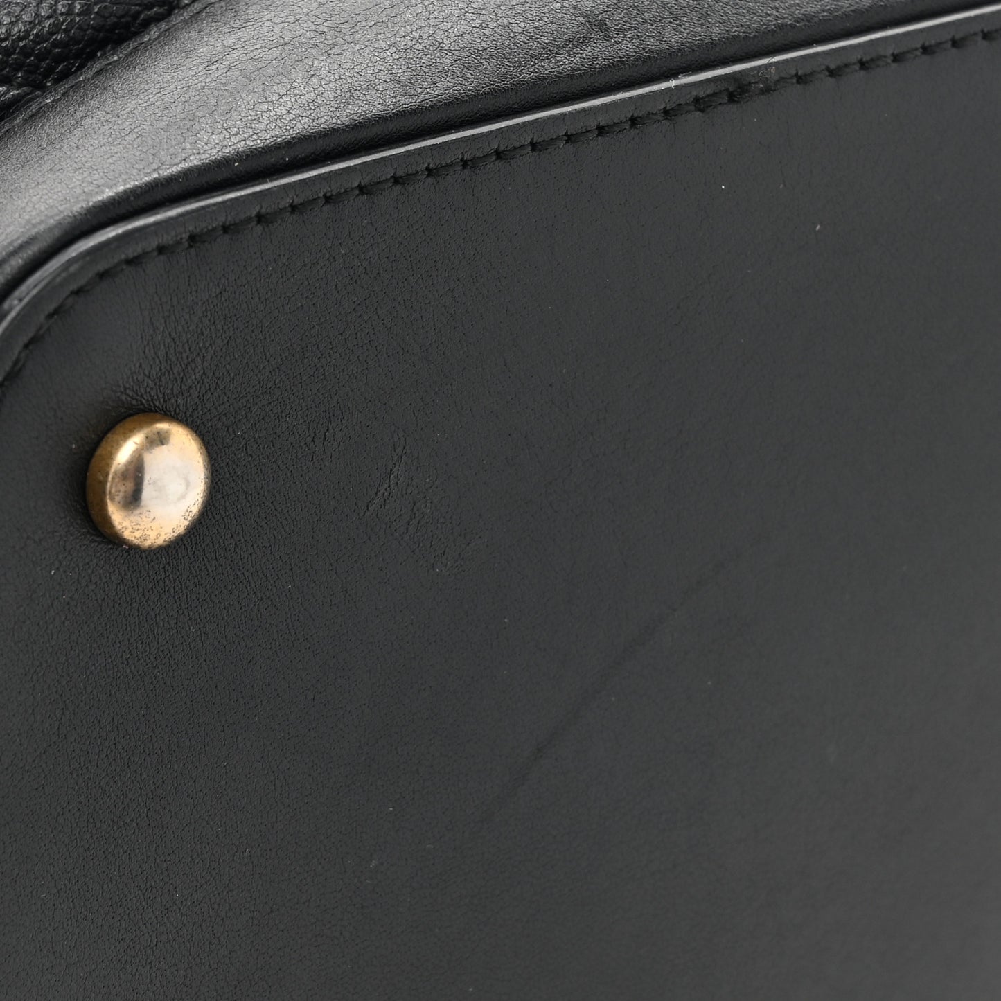 Caviar Lambskin Quilted Casual Style Hobo Black
