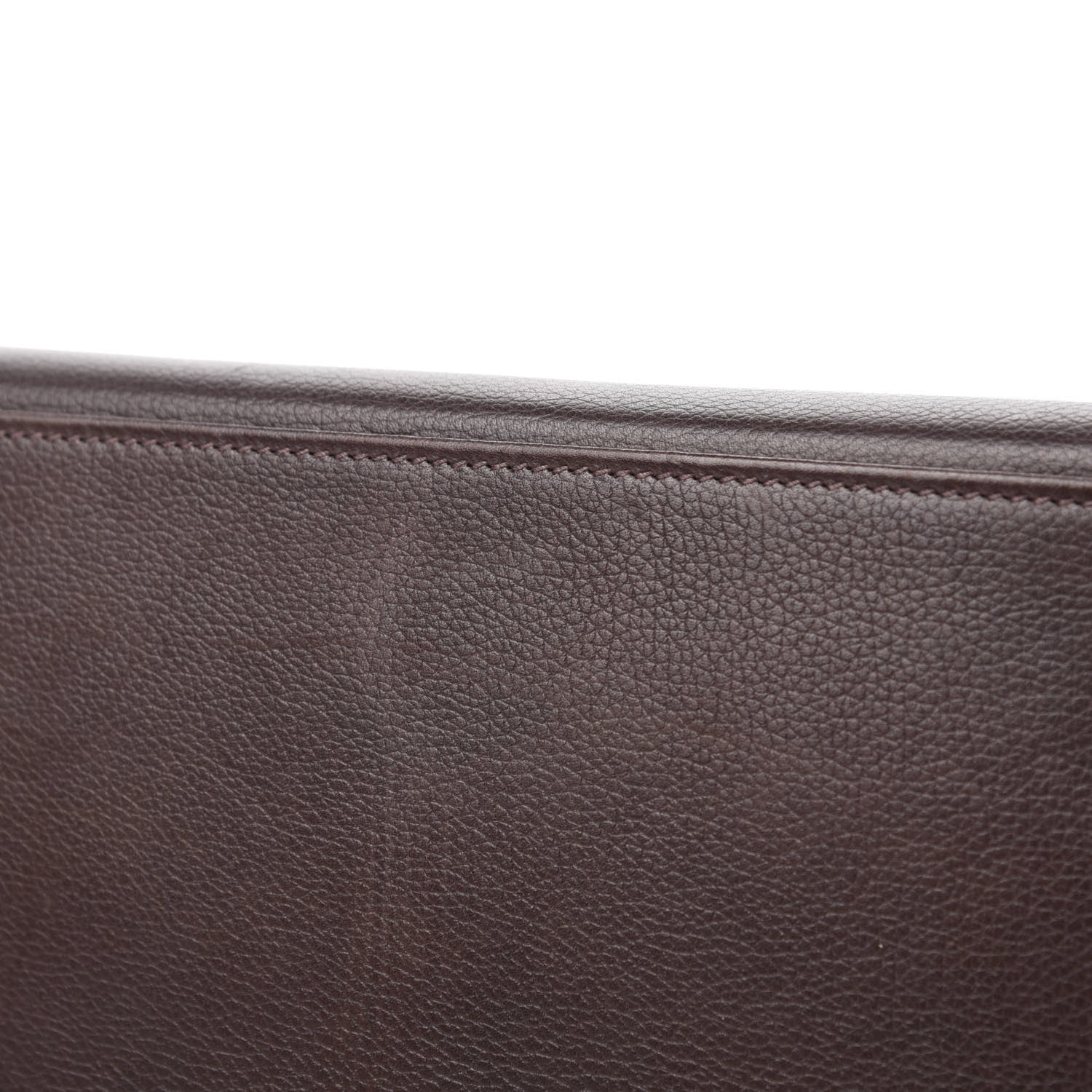 Hermes Evergrain Kelly Retourne 32 Chocolate 10 of 16