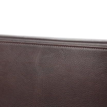 Hermes Evergrain Kelly Retourne 32 Chocolate 10 of 16