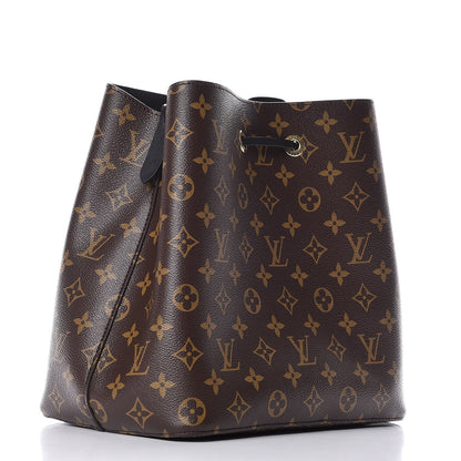 Louis Vuitton Monogram Neonoe MM Black 3 of 6