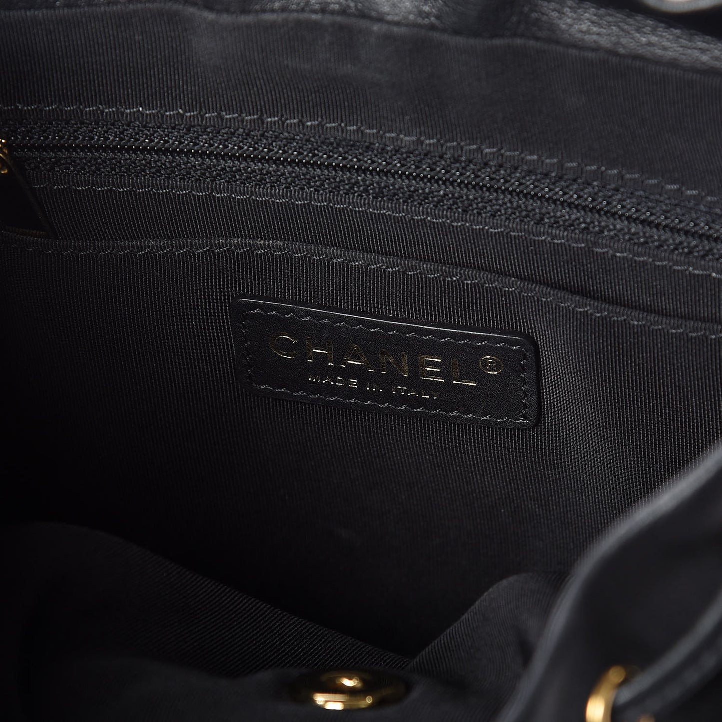 Lambskin Quilted Small Urban Spirit Backpack Black