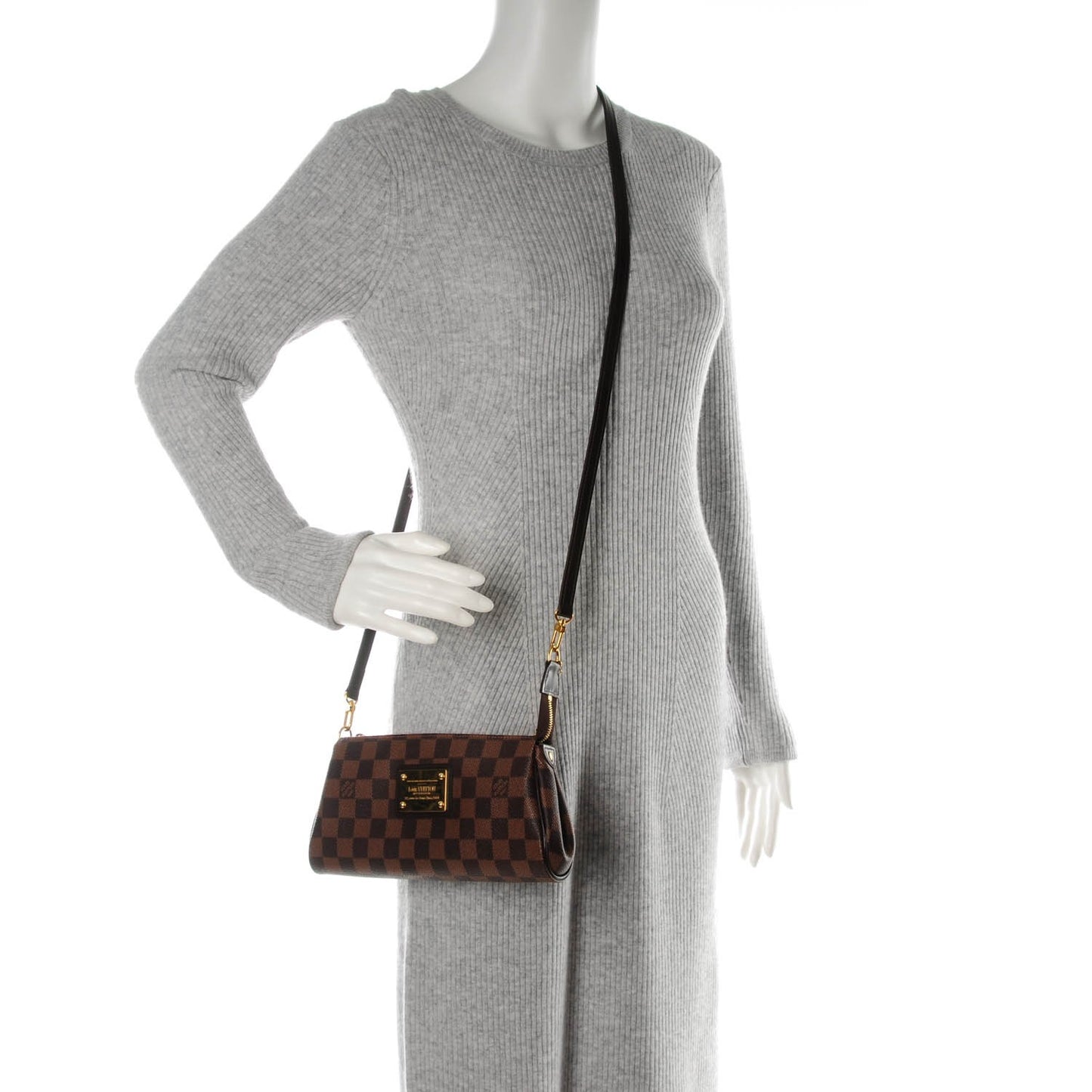 Damier Ebene Eva Clutch