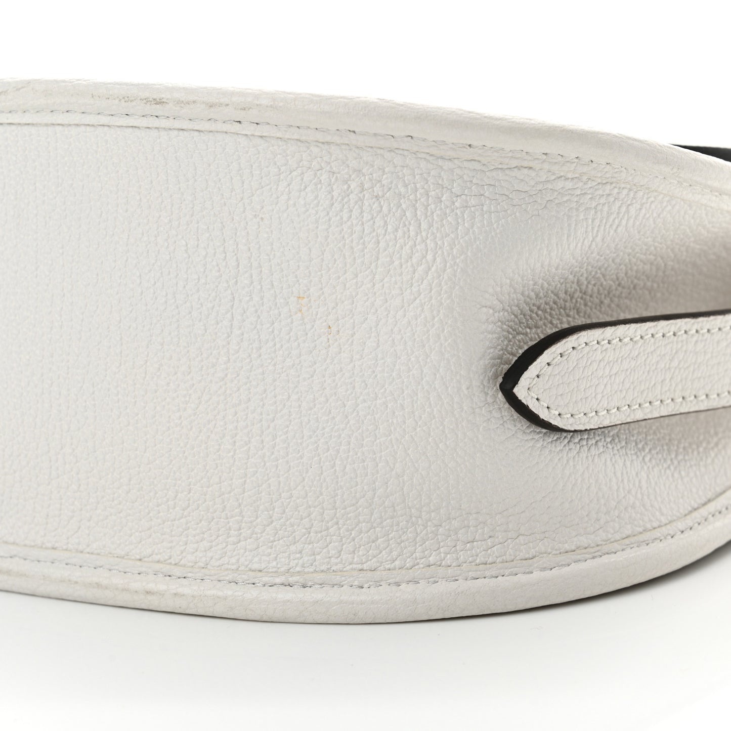 Goatskin Sadie Satchel White