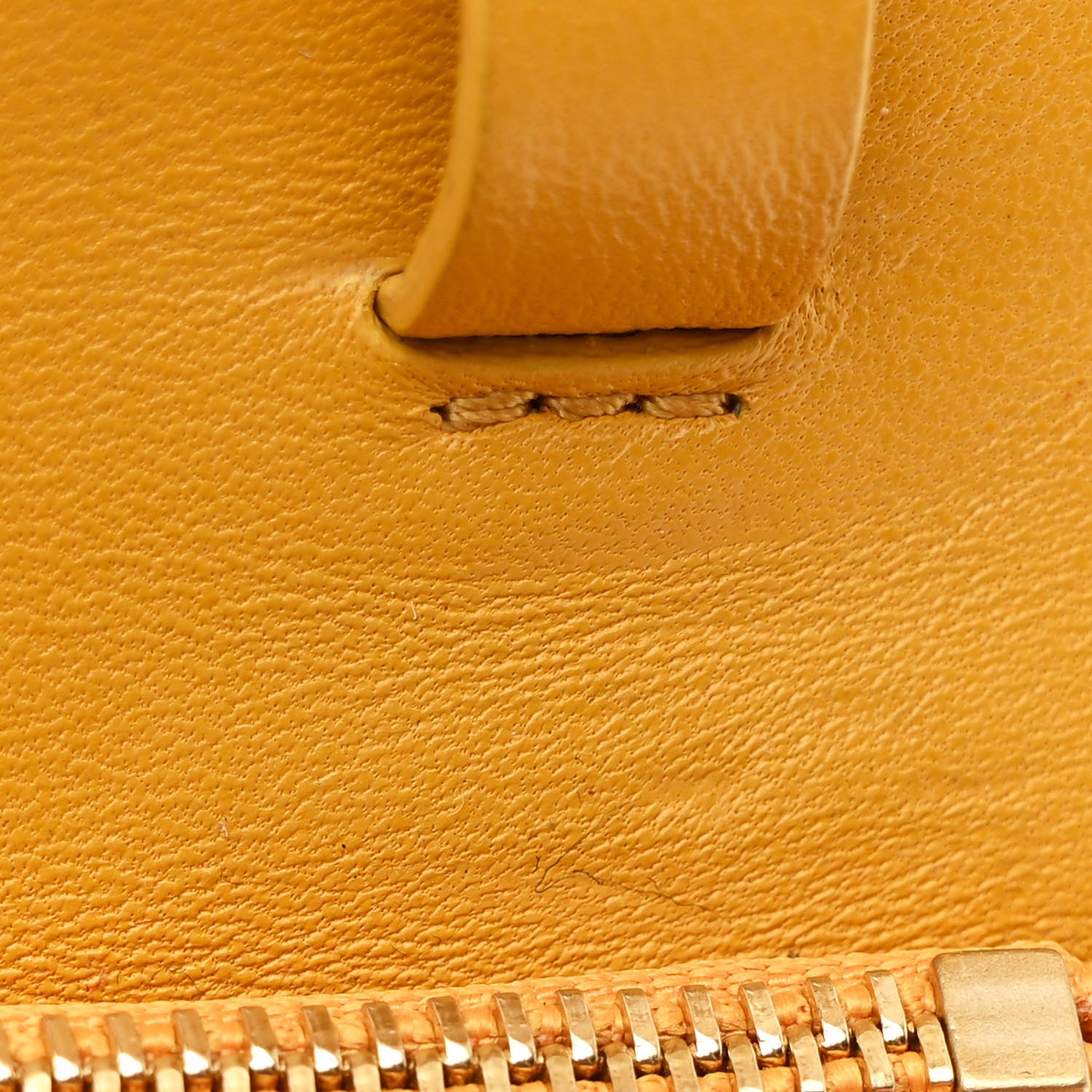 Celine Goatskin Medium Classic Box Flap Bag Orange 16 of 16