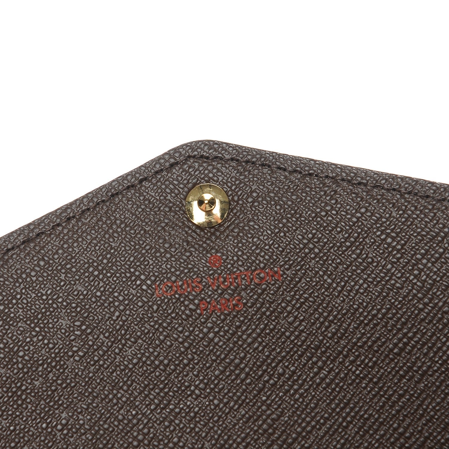 Louis Vuitton Damier Ebene Sarah Wallet NM 6 of 7