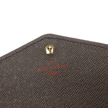Louis Vuitton Damier Ebene Sarah Wallet NM 6 of 7