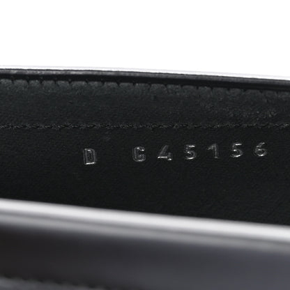 Chanel Calfskin Metal CC Loafers 38.5 Black 8 of 10