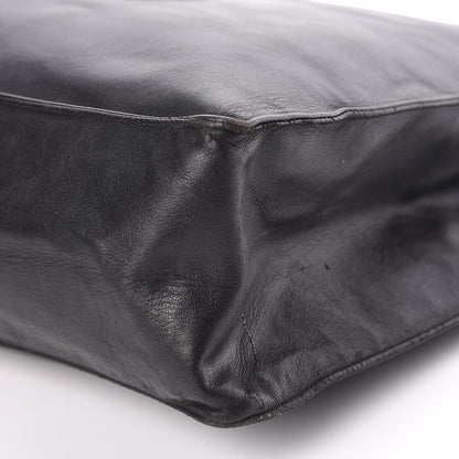 Chanel Lambskin CC Tote Black 6 of 24