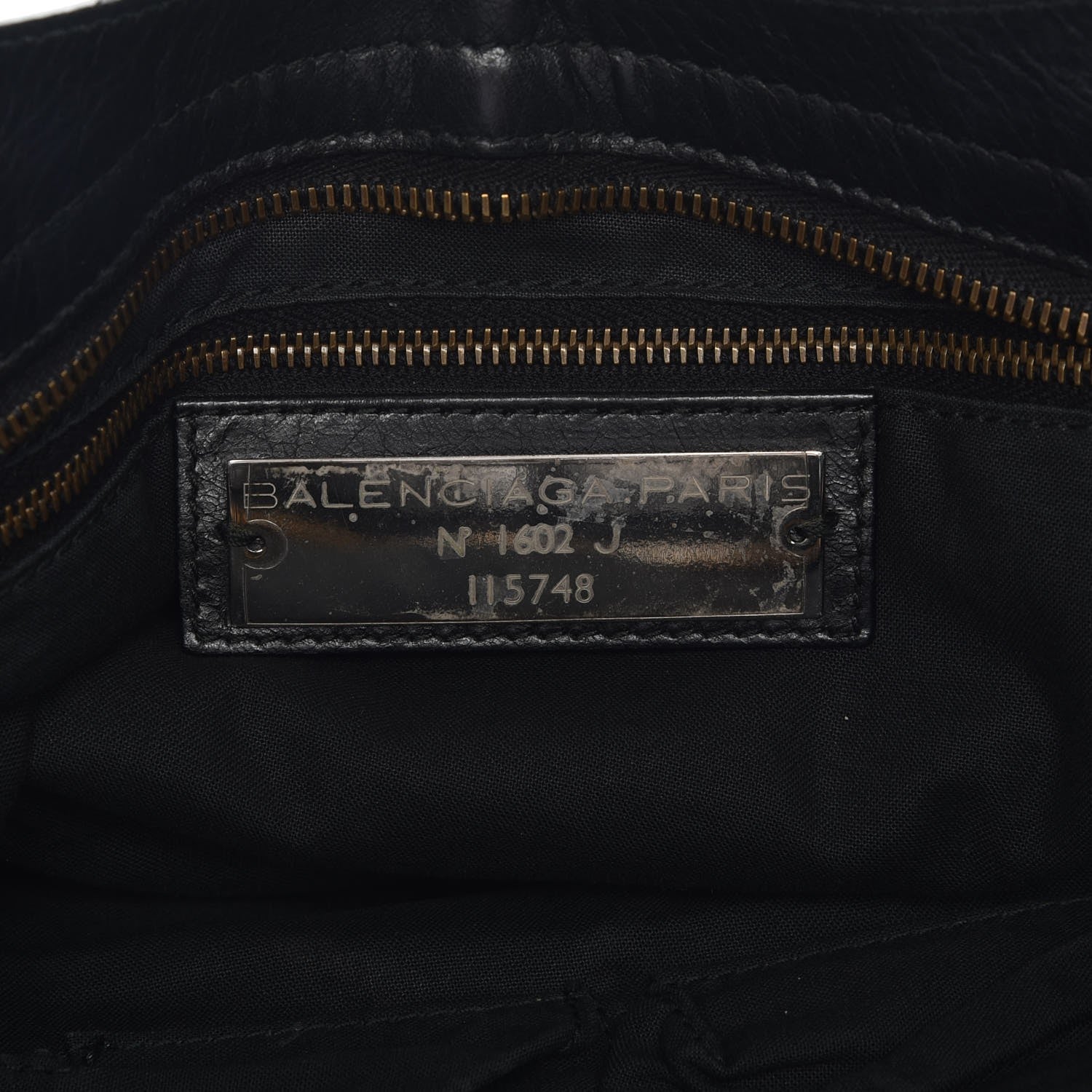 Balenciaga Agneau Classic Hardware City Black 7 of 8