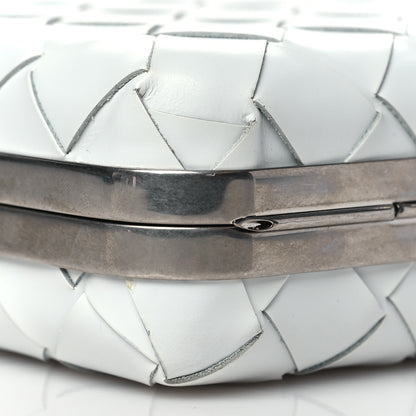 Bottega Veneta Spazzolato Intrecciato Mens Crossbody Messenger Bag Bianco 7 of 8