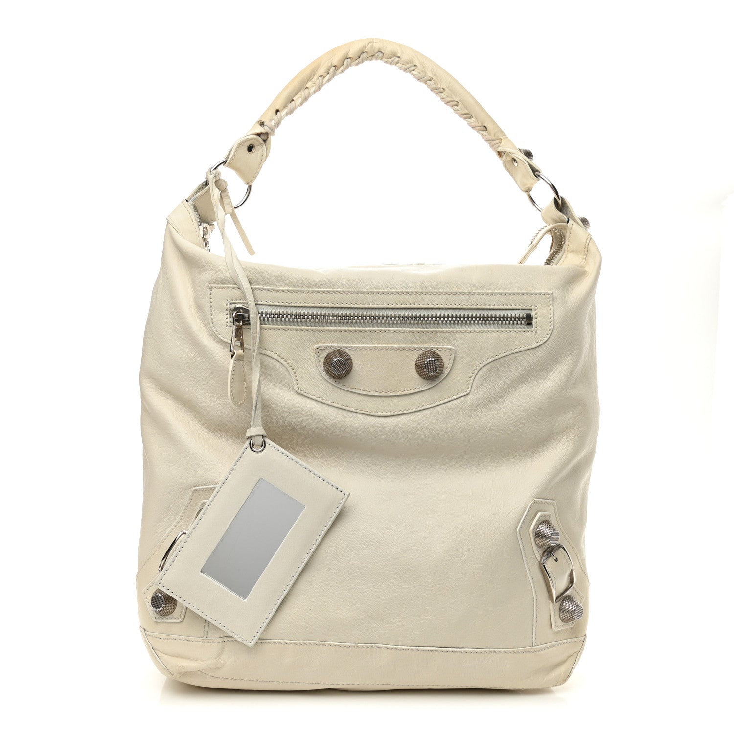 Balenciaga Agneau Giant 21 Silver Hardware Day Hobo Sahara 1 of 12