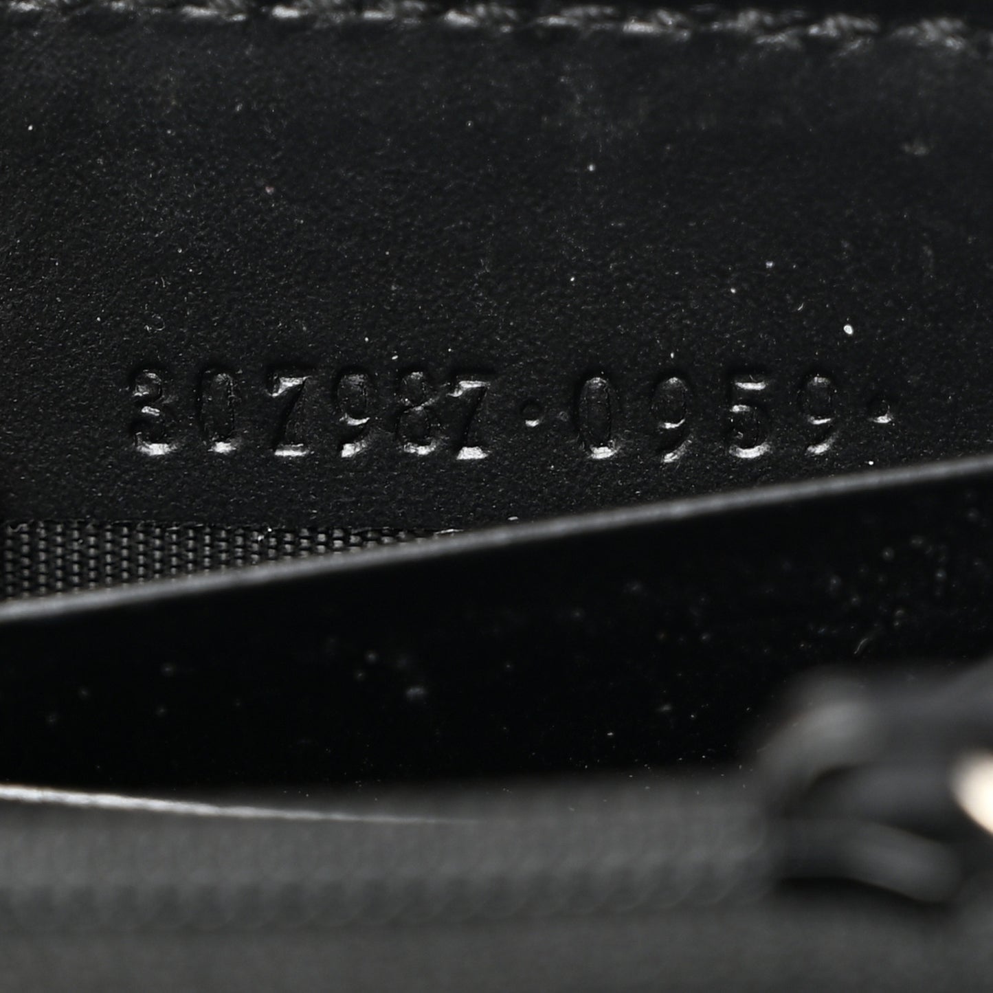 Guccissima Signature Microguccissima Bree Zip Around Wallet Black