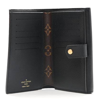 Louis Vuitton Monogram Pallas Compact Wallet Black 6 of 10