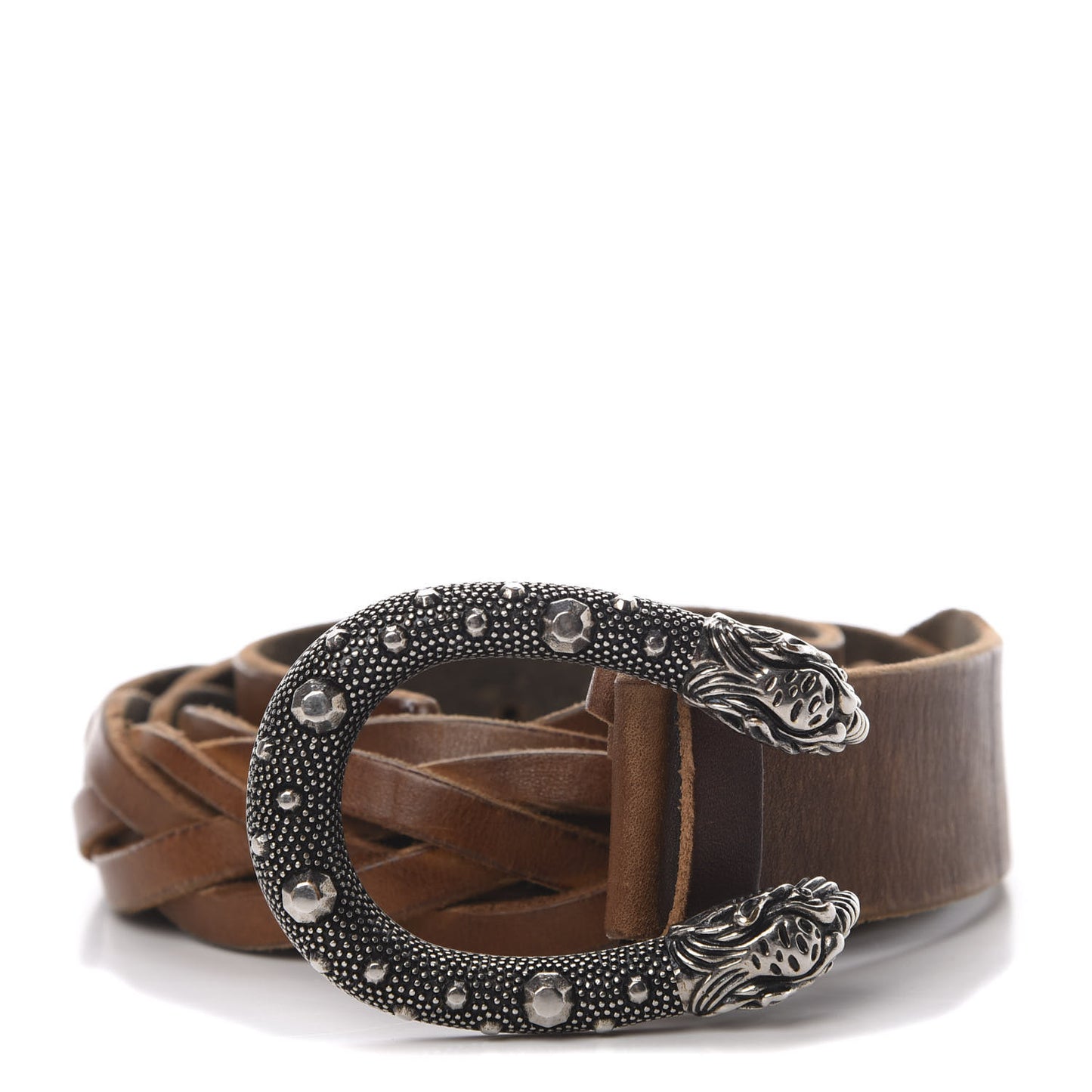 Calfskin Braided Dionysus Belt 90 36 Cuir
