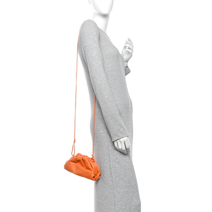 Bottega Veneta Butter Calfskin The Mini Pouch Light Orange 2 of 10