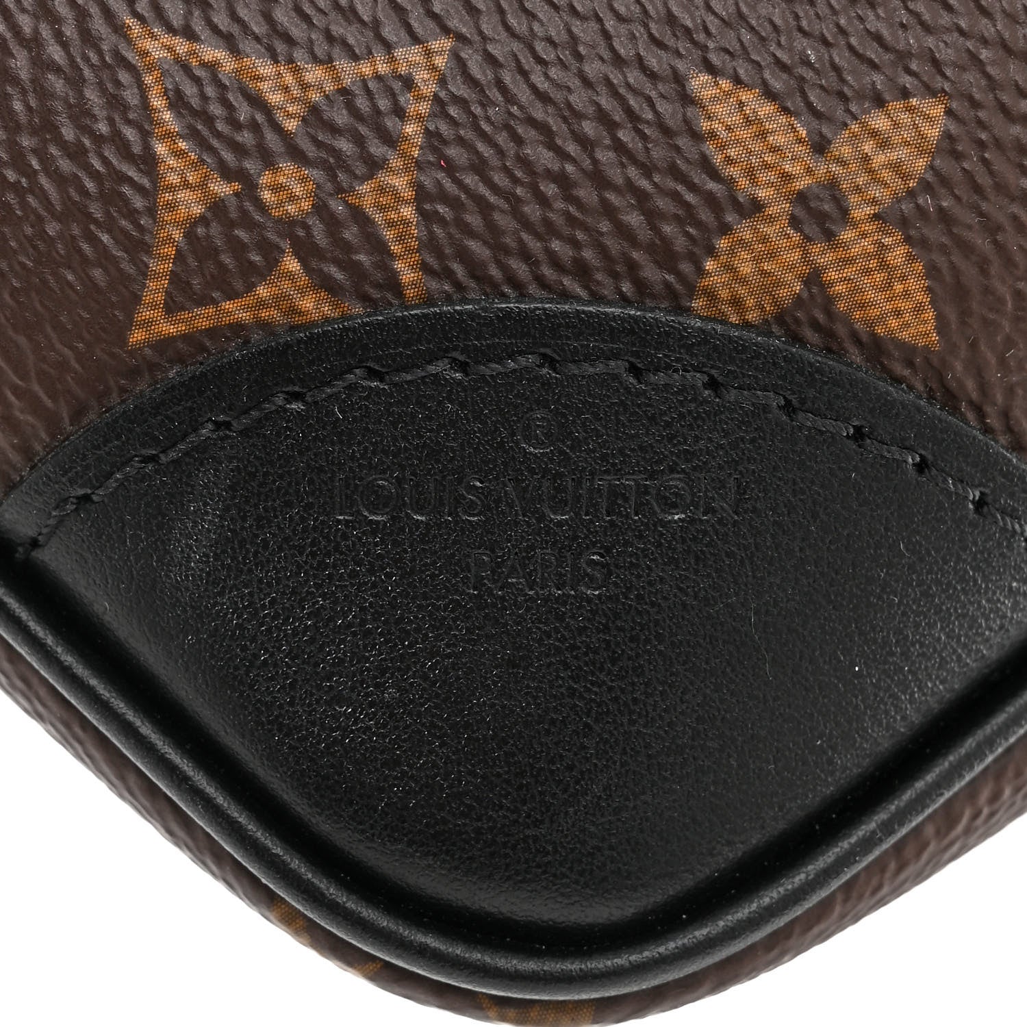 Louis Vuitton Monogram Odeon PM Black 6 of 9